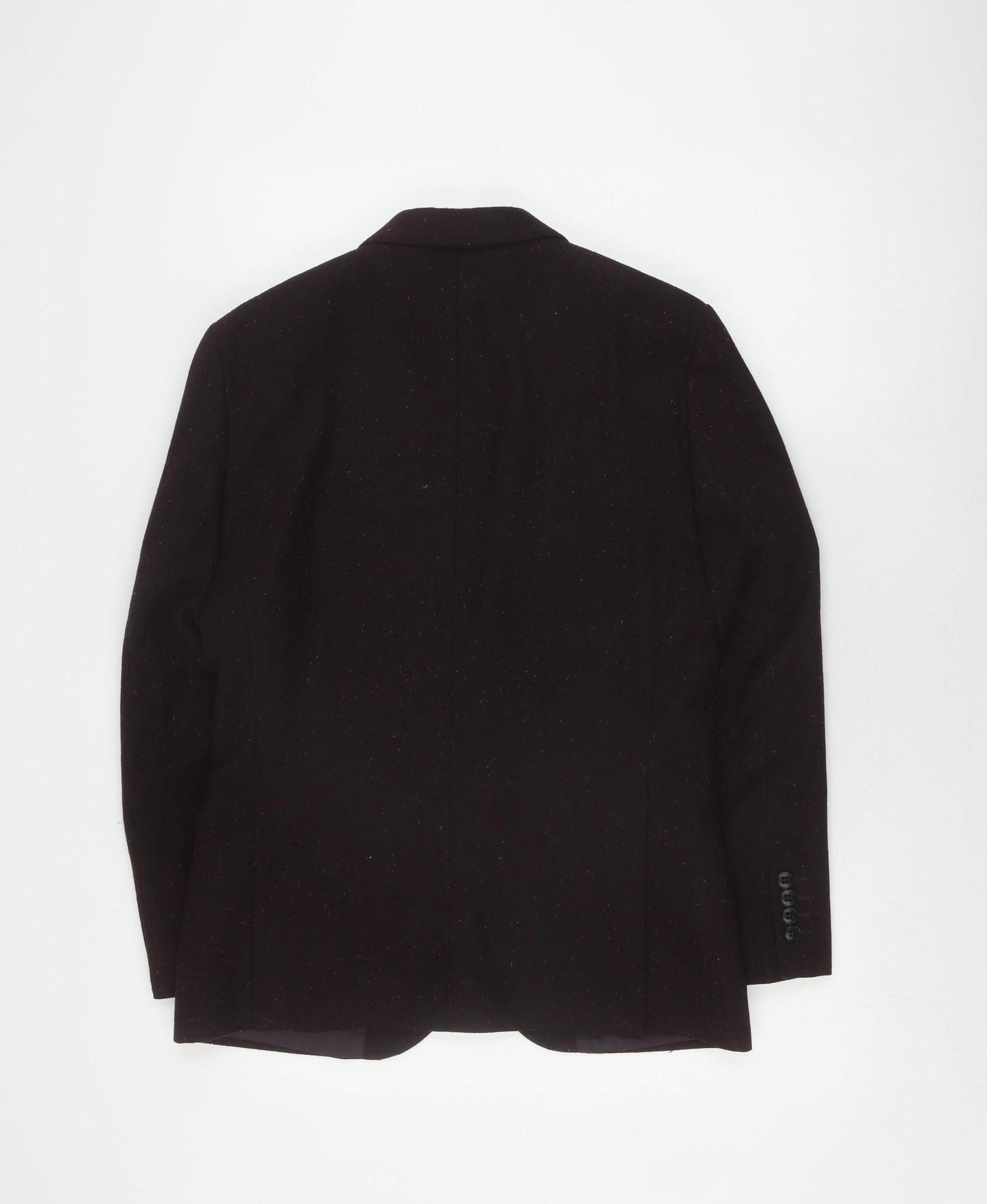 Moss London Men's Black Slim Fit Blazer 38