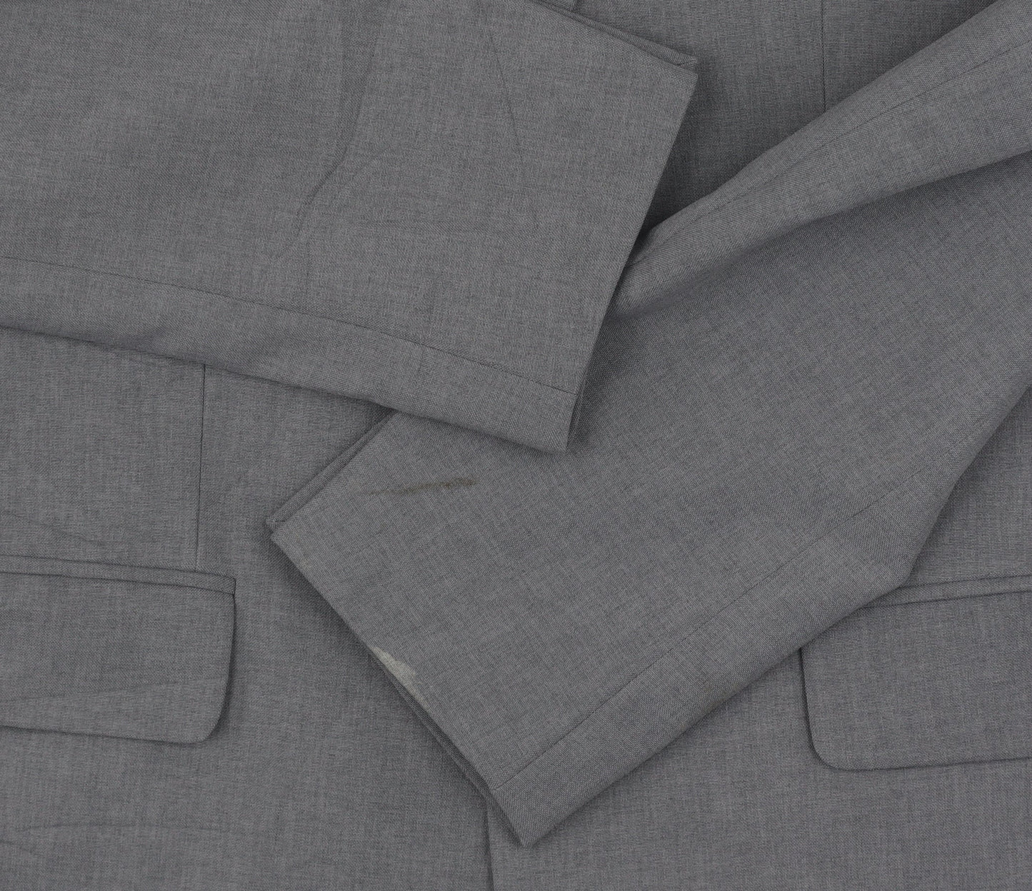 Farah Men's Grey Blazer, 38R, Classic Style