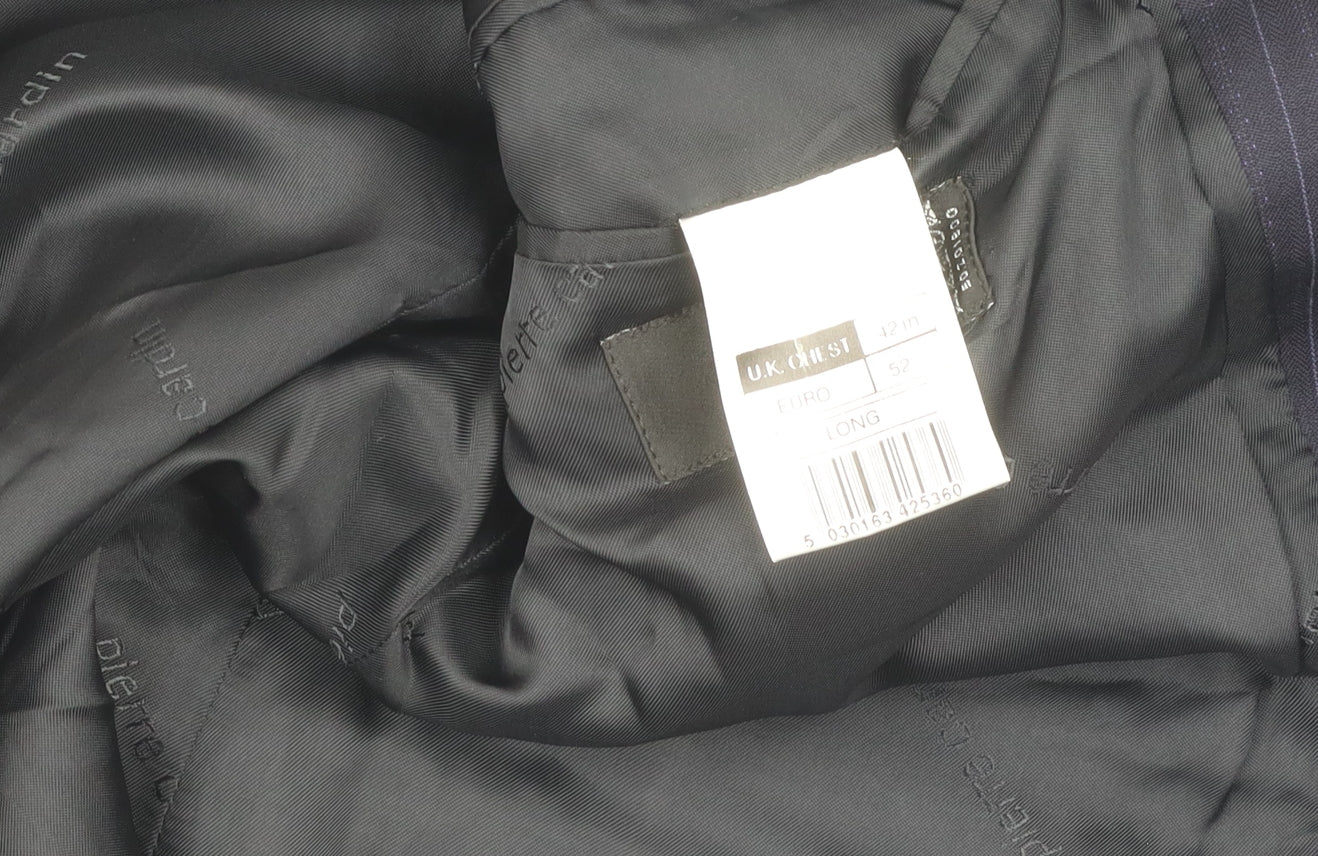 Pierre Cardin Men's Blue Blazer Size 42L Classic Fit