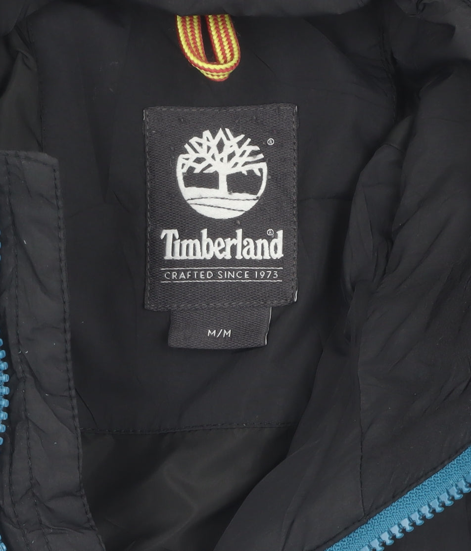 Timberland Men's Black Puffer Jacket M - Casual Style