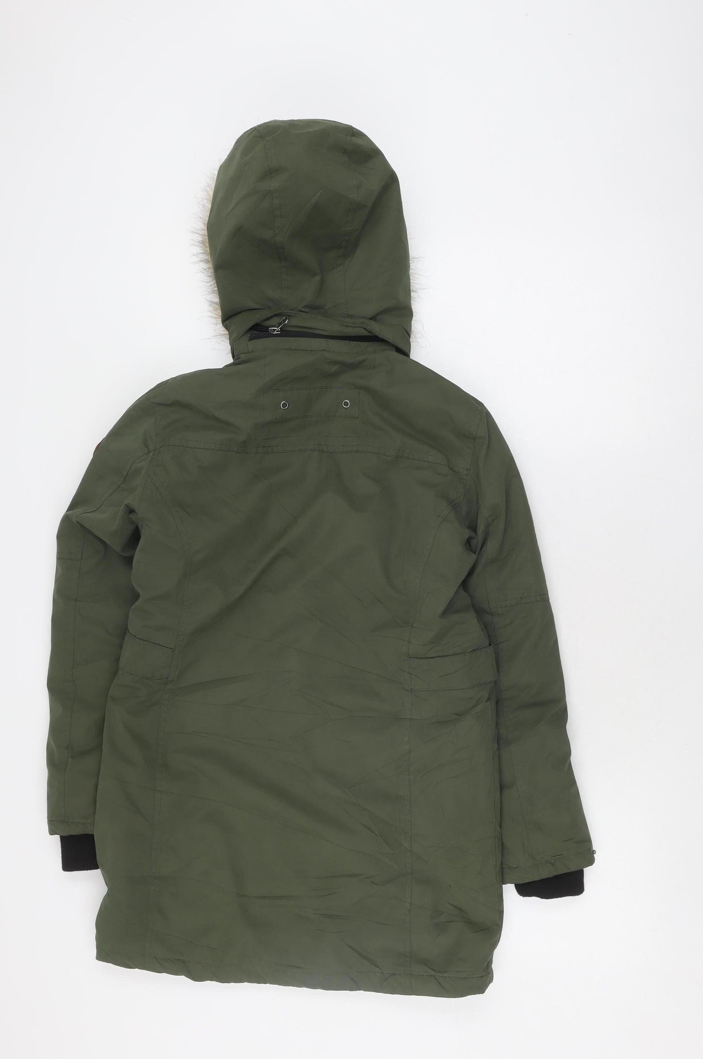 Killtec Boys Green Parka - Size 12, Water Resistant