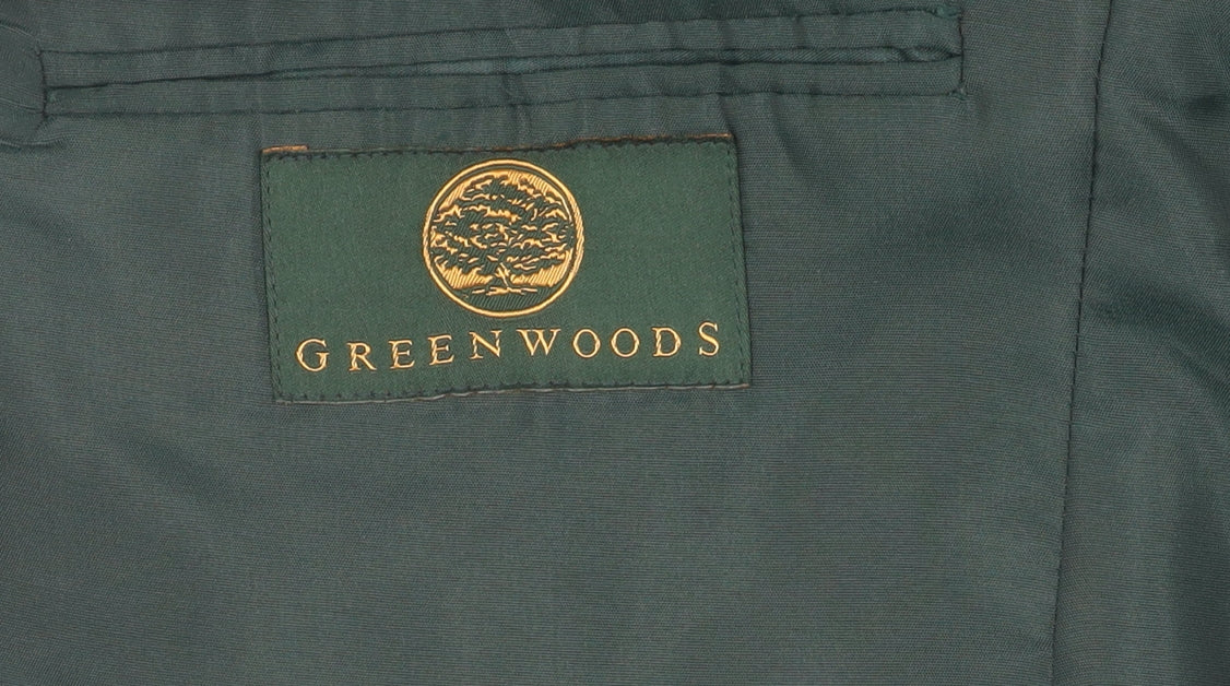 Greenwoods Men’s Green Blazer 40S Formal