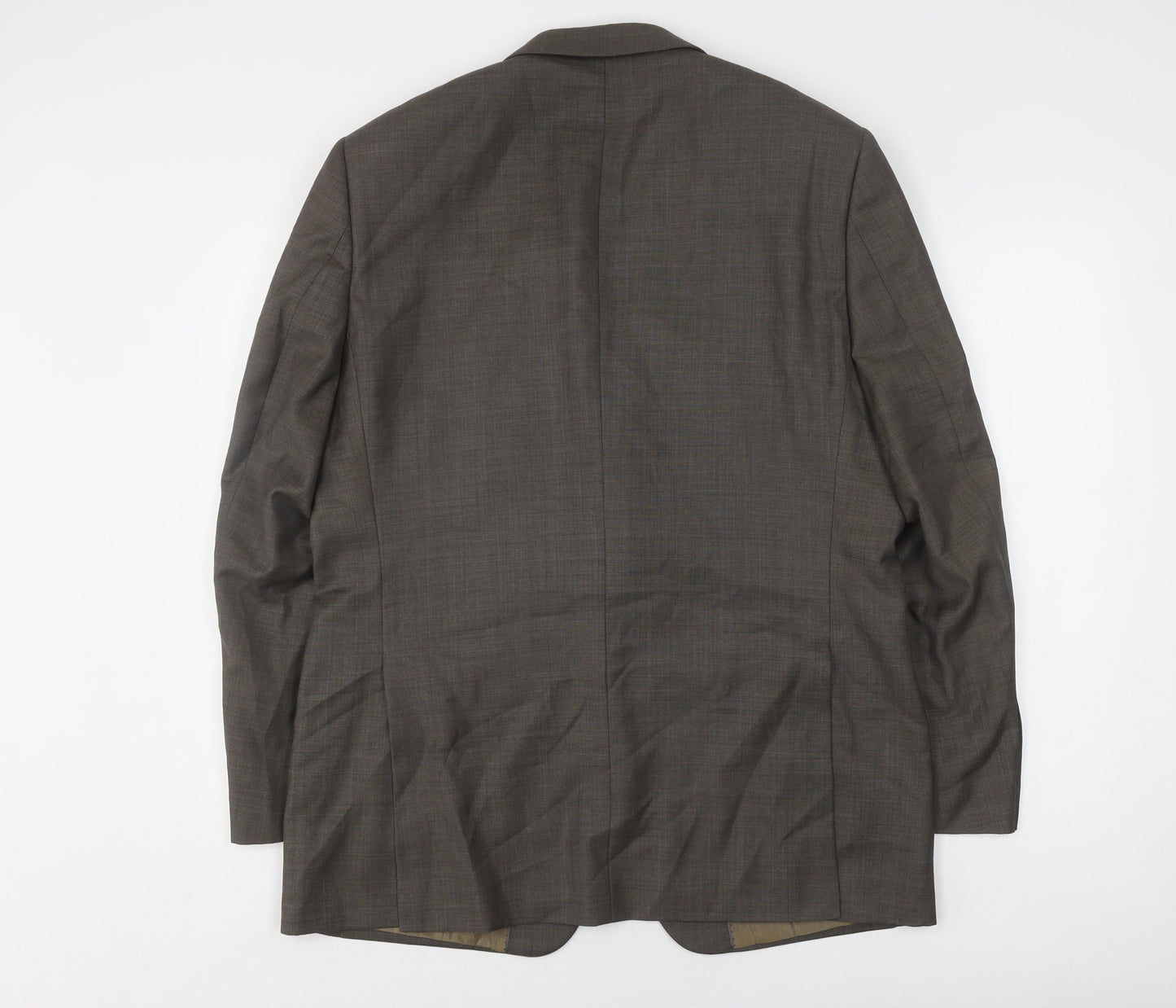 Greenwoods Men's Brown Blazer, Size 42R, Notch Lapel