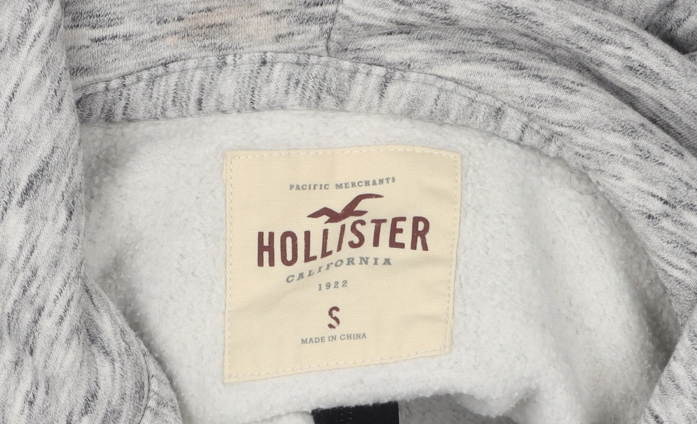 Hollister Men’s Grey Windbreaker Jacket S