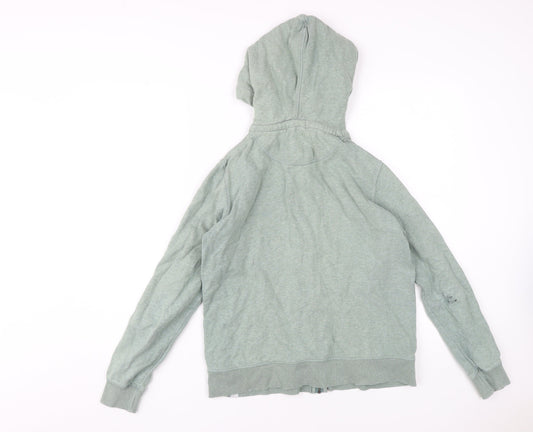 Fat Face Women's Green Full Zip Hoodie - Size S
