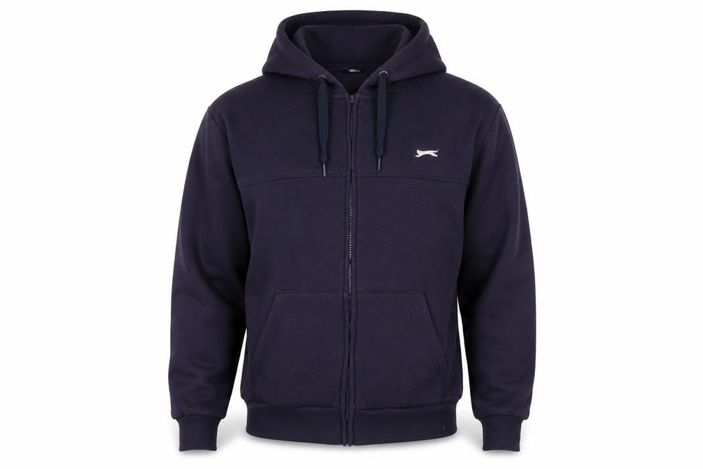 Mens UK L  Slazenger Blue Full Zip Hoodie