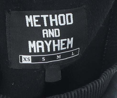 Method and Mayhem Men's Black XS Pullover Sweatshirt