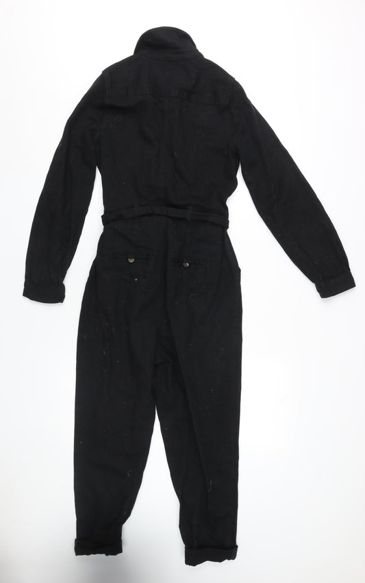 John Lewis Women's Black XS Collared Jumpsuit