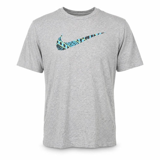 Mens UK Size M Nike Grey  Cotton Blend T-Shirt