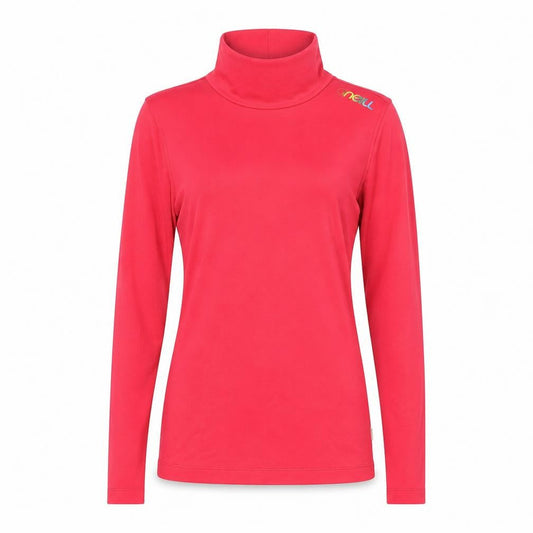Womens UK Size S O'Neill Red Cotton Blend T-Shirt