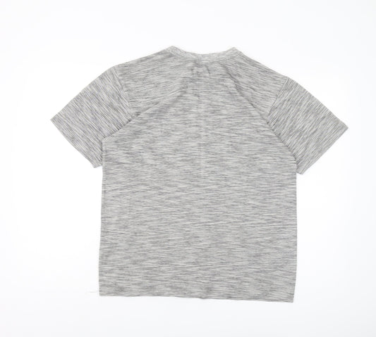 Castleford Tigers Men's Grey S Logo T-Shirt