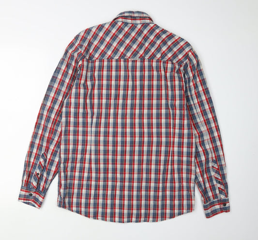 Tokyo Laundry Men's Multicoloured Plaid Shirt M