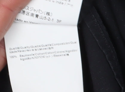 Hugo Boss Men's Black Slim Fit Dress Shirt Size 43