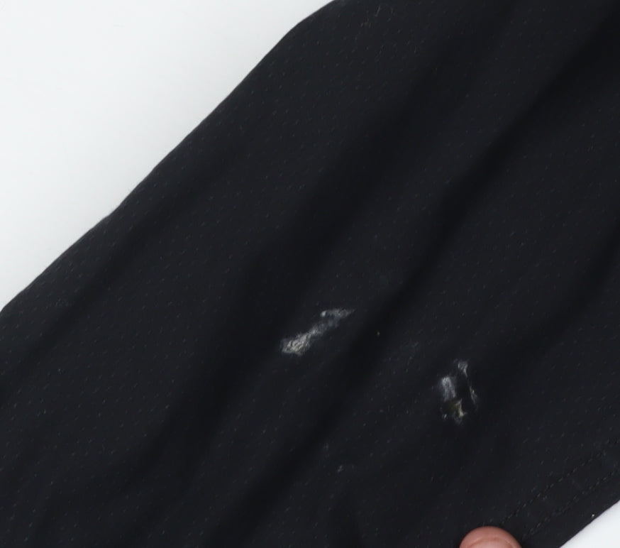 Hugo Boss Men's Black Slim Fit Dress Shirt Size 43