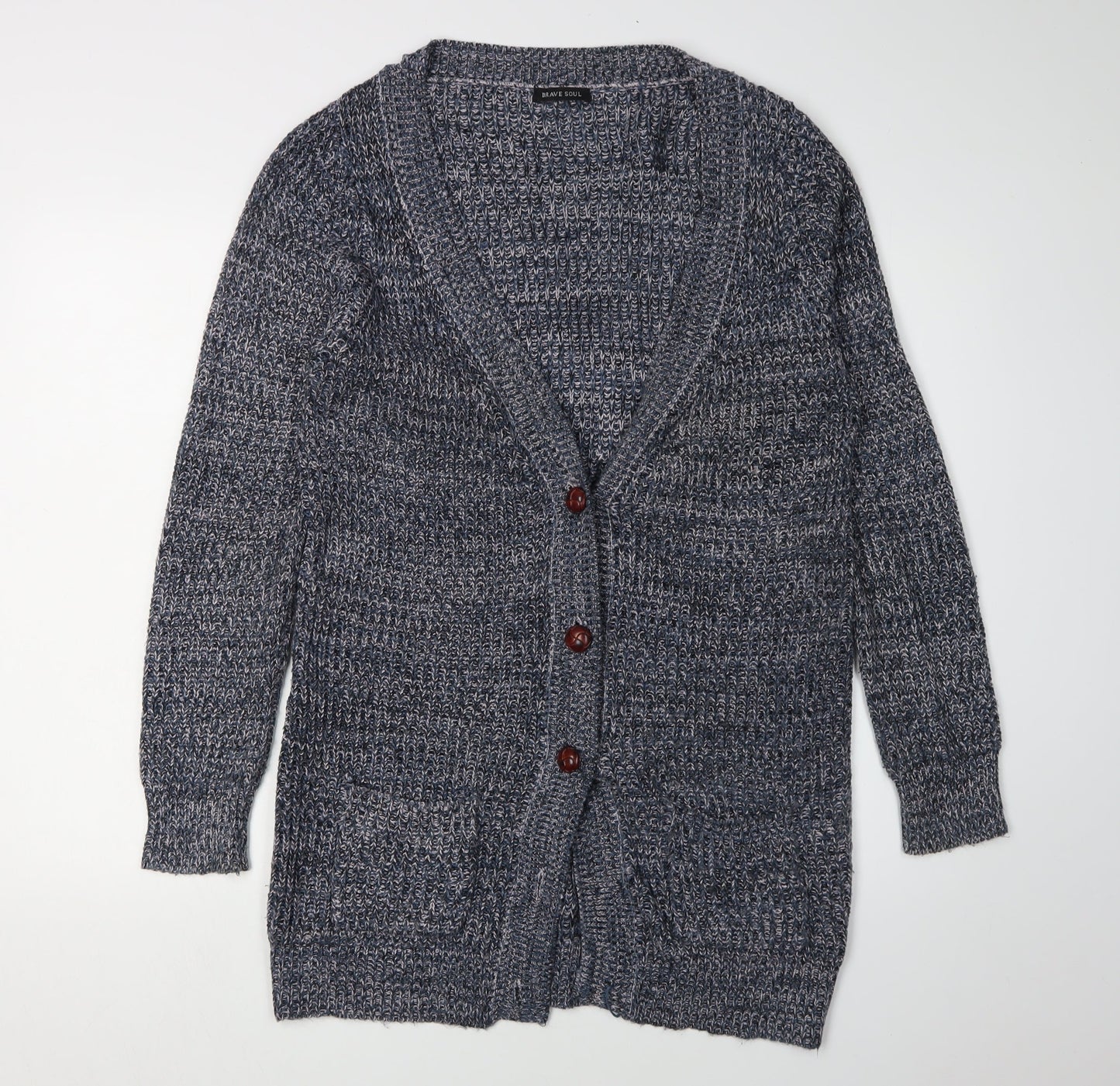 Brave Soul Women's Multicoloured Cardigan S