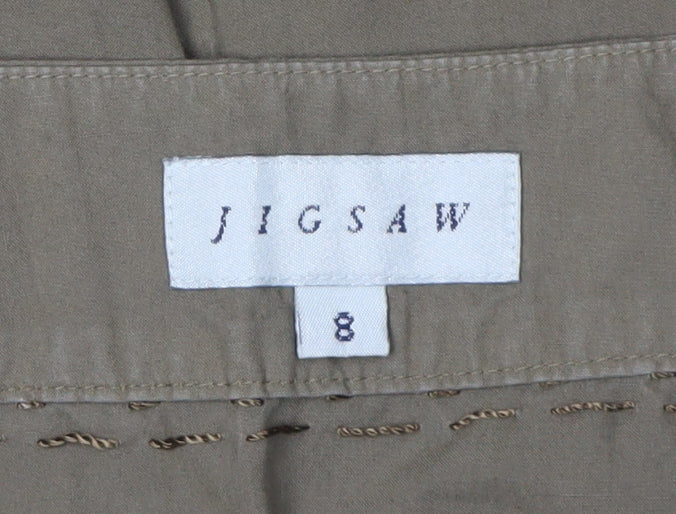 Jigsaw Women's Brown Pencil Skirt Size 8