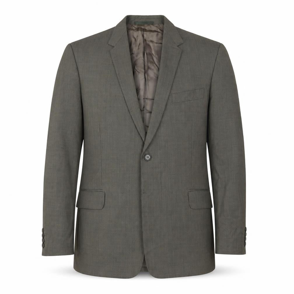 Mens 48 Chest Regular Jaeger Green Two-Button Blazer