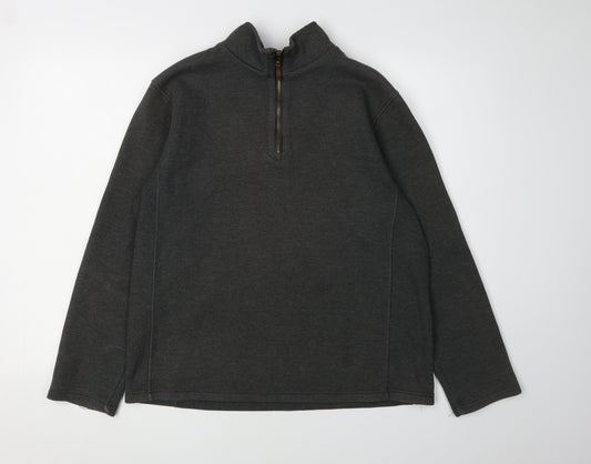 Mountain Warehouse Men's Grey Pullover, M, High Neck