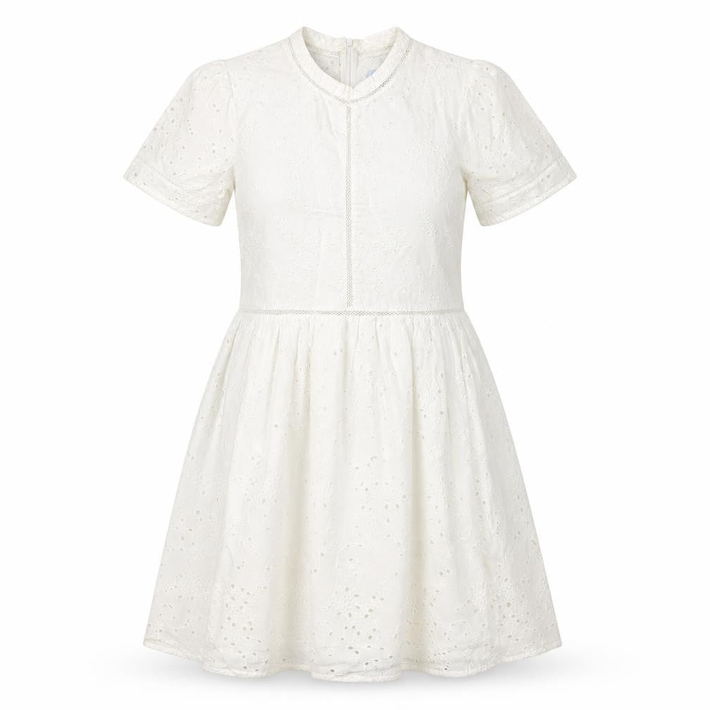 Superdry Women's White A-Line Dress Size 6