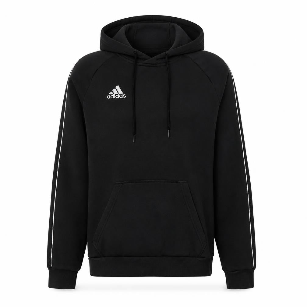 Mens UK S Regular adidas Black Pullover Hoodie