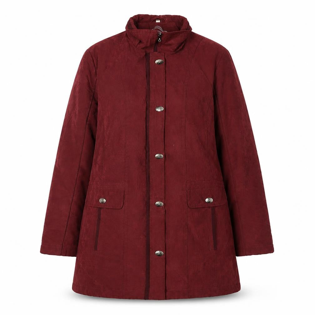 Anna Rose Women's Red Parka Coat Size L