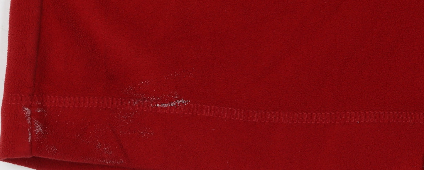 Craghoppers Men's Red 1/4 Zip Fleece Sweatshirt M
