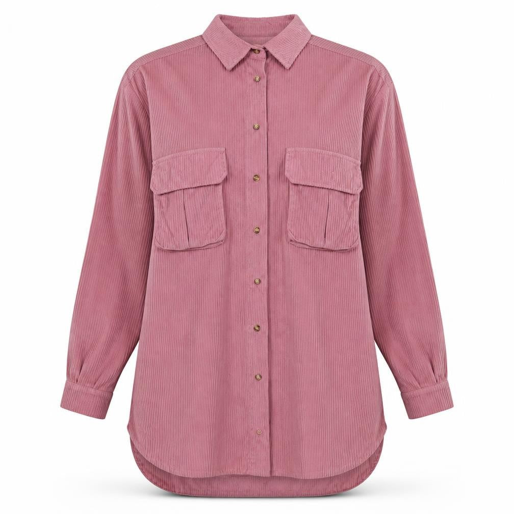 Missguided Women's Pink Shirt Dress, Size 6