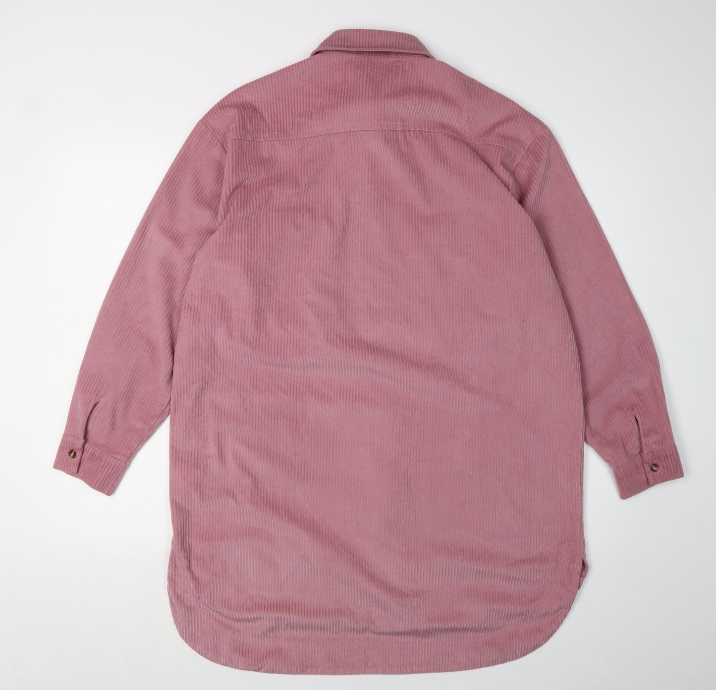 Missguided Women's Pink Shirt Dress, Size 6