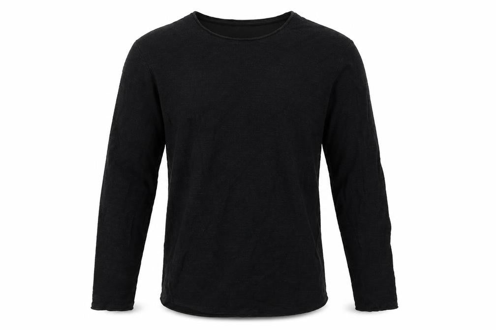 Jack & Jonis Men's Black Cotton Pullover Jumper M