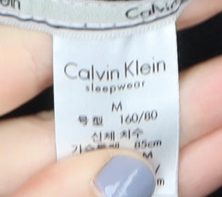 Calvin Klein Women's Black Full Zip Hoodie - Size M