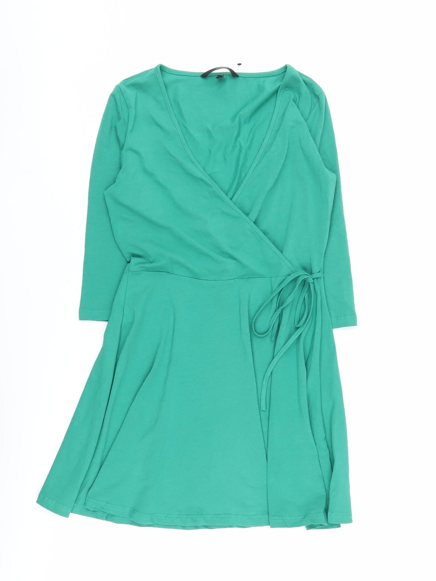Vero Moda Women's Green Wrap Dress Size S