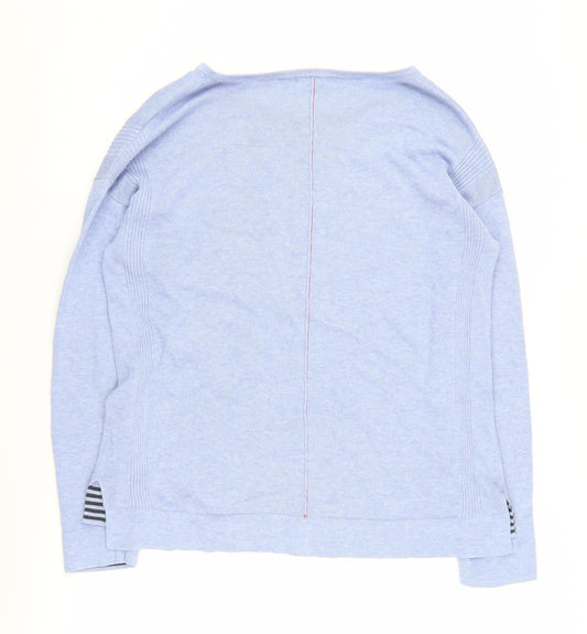 White Stuff Women's Blue Pullover Jumper - Size 10
