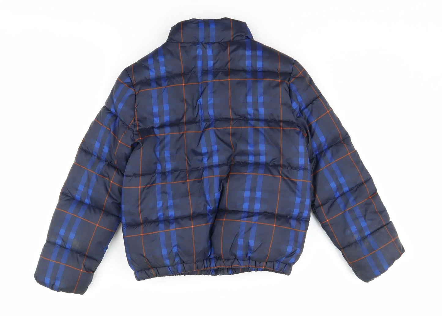 Marks and Spencer Boys Blue Puffer Jacket 6-7 Years