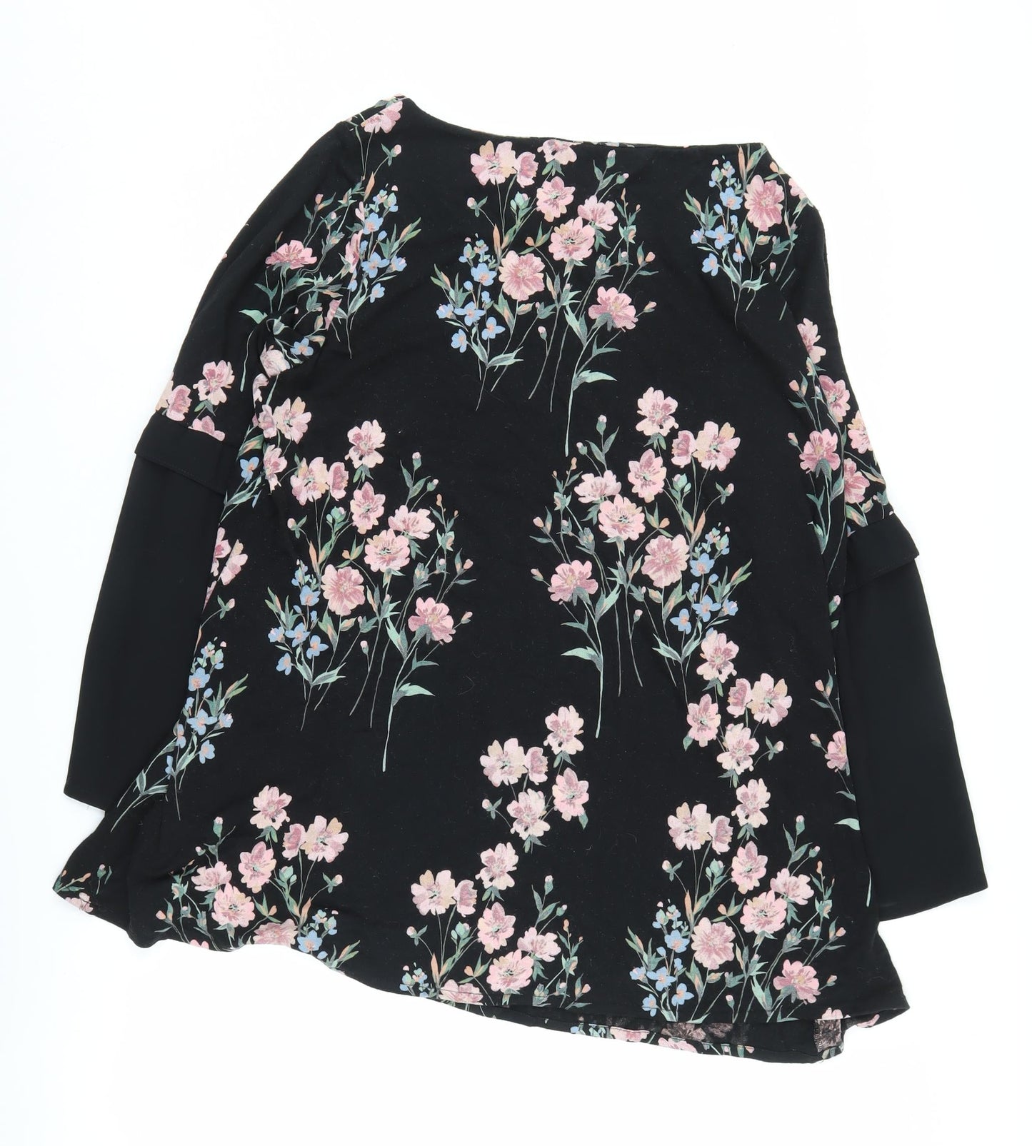 Marks and Spencer Women’s Black Floral Blouse, Size 18