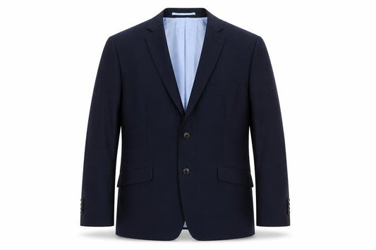 Mens 40 Chest Regular Daniel Hechter Blue Two-Button Blazer