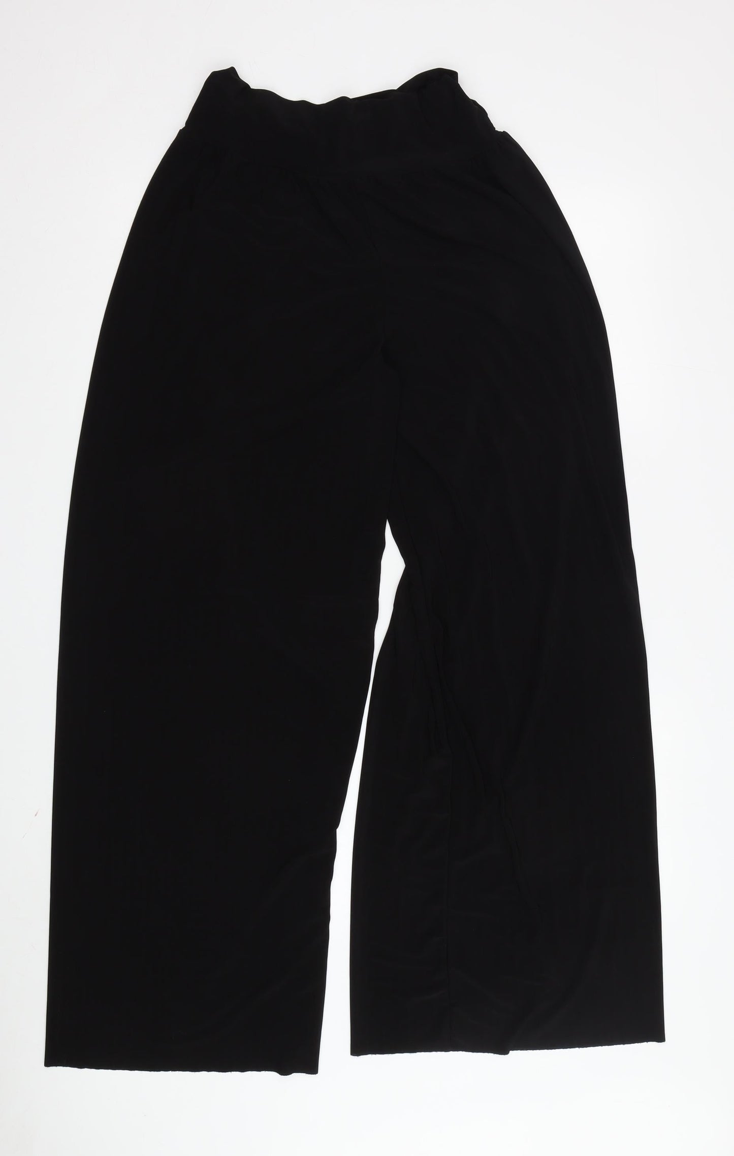 Quiz Women's Black Wide-Leg Trousers M - New