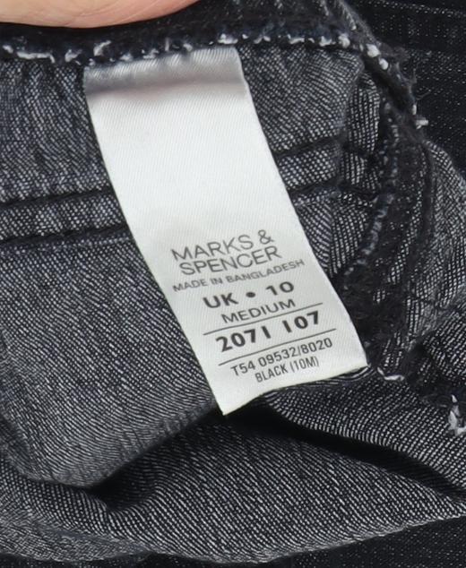 Marks and Spencer Women's Black Jegging, Size 10