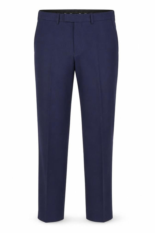 DKNY Slim Fit Blue Dress Pants for Men, Size 32