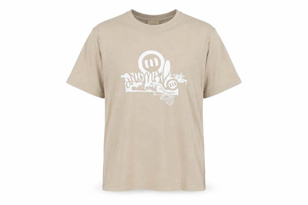 Animal Boys Brown Graphic Print T-Shirt, Size M, Casual Wear