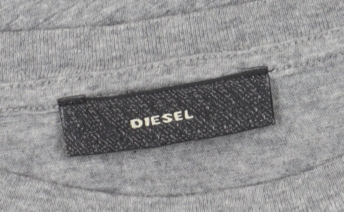 Diesel Women's Grey XS Basic T-Shirt