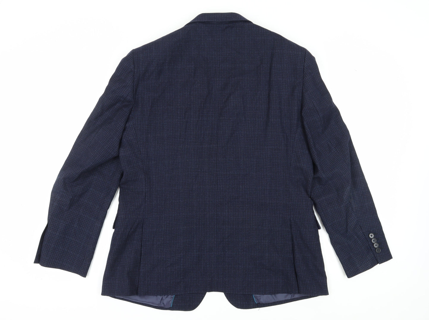 Charles Tyrwhitt Men's Blue Slim Fit Blazer 44R