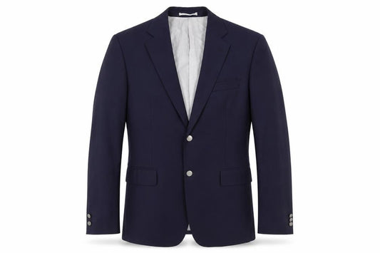 Mens 40 Chest Regular Austin Reed Blue Two-Button Blazer