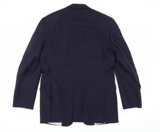 Austin Reed Men's Blue 40R Wool Blazer
