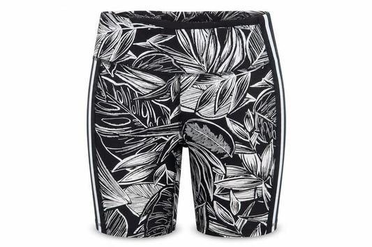 DKNY Women's Black Floral Athletic Shorts S