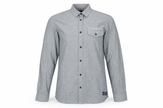 Jack & Jones Men's Grey Cotton Button-Up Shirt M