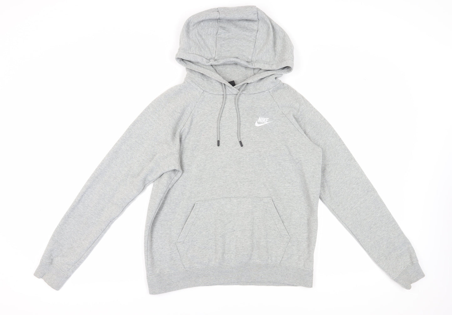 Nike Grey Unisex Hoodie, Size S, Pullover Style