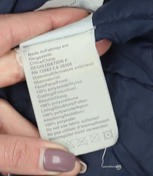 Helly Hansen Men's Blue S Waterproof Parka Jacket