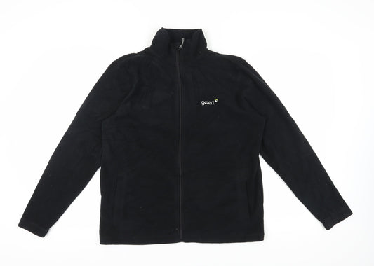 Gelert Unisex Adults Black Fleece Jacket Size S