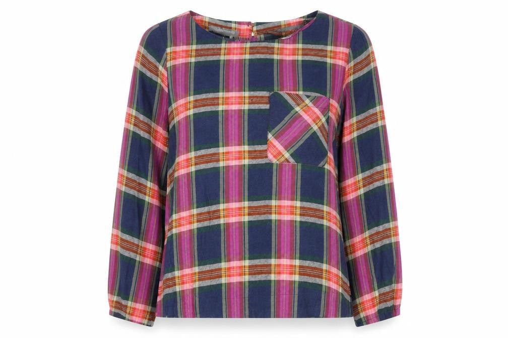 Womens UK Size 8 Laura Ashley Multicoloured Cotton Blouse