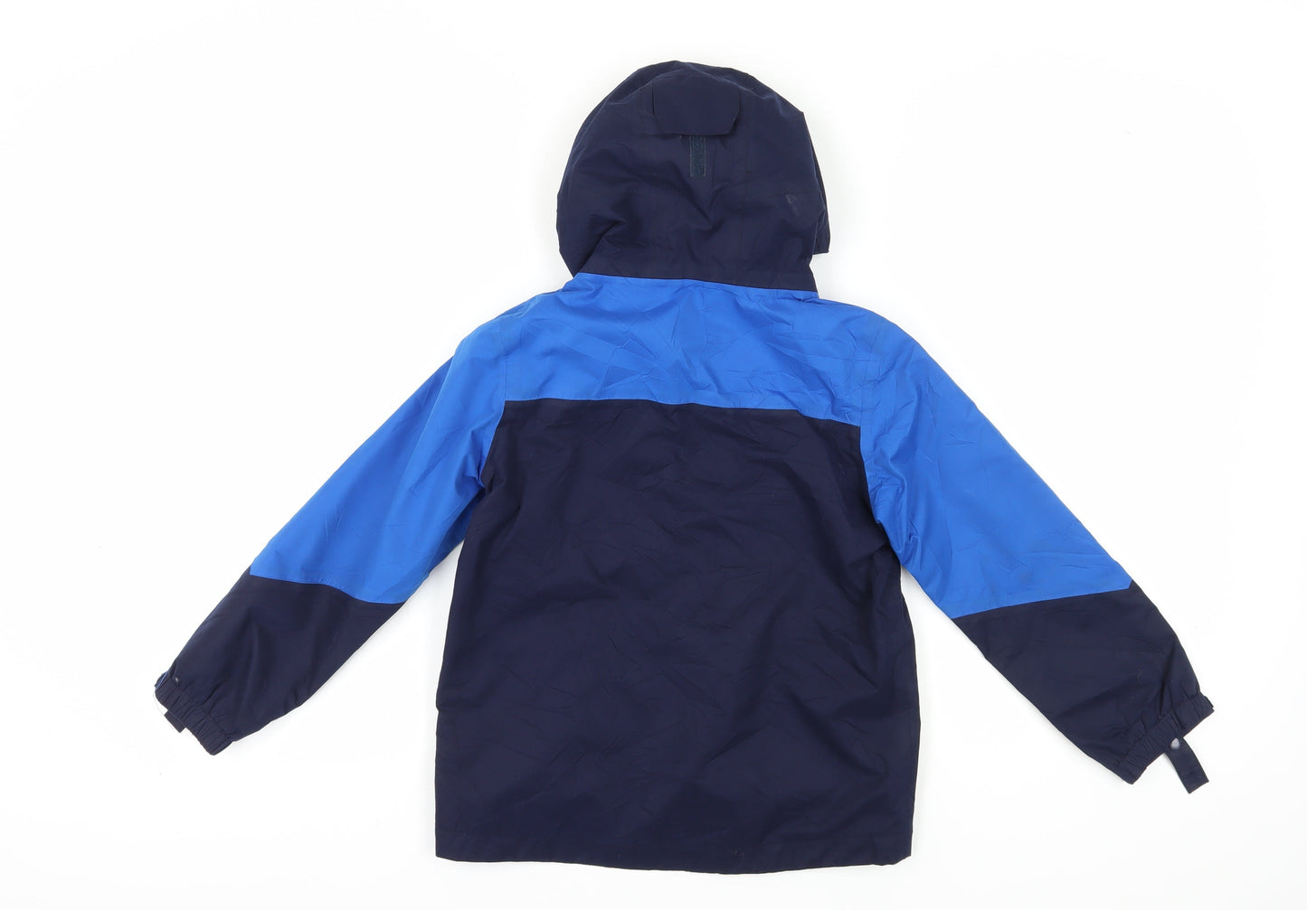 Peter Storm Boys Blue Hooded Jacket 7-8 Years